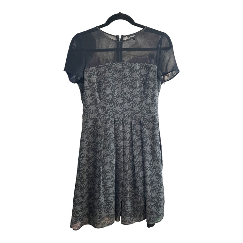 Marks and Spencers Limited Edition Blue Bell Cocktail Dress Midi UK 12 US 10